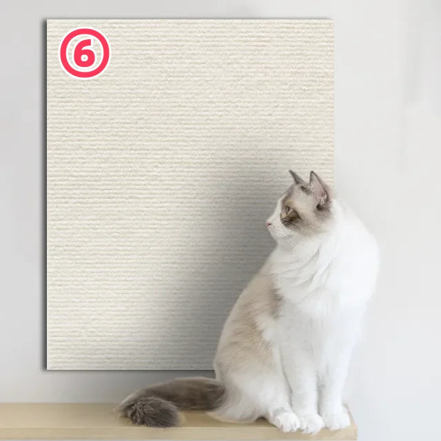 Self-Adhesive Cat Scratch Guard Pad — Sofa & Furniture Protector