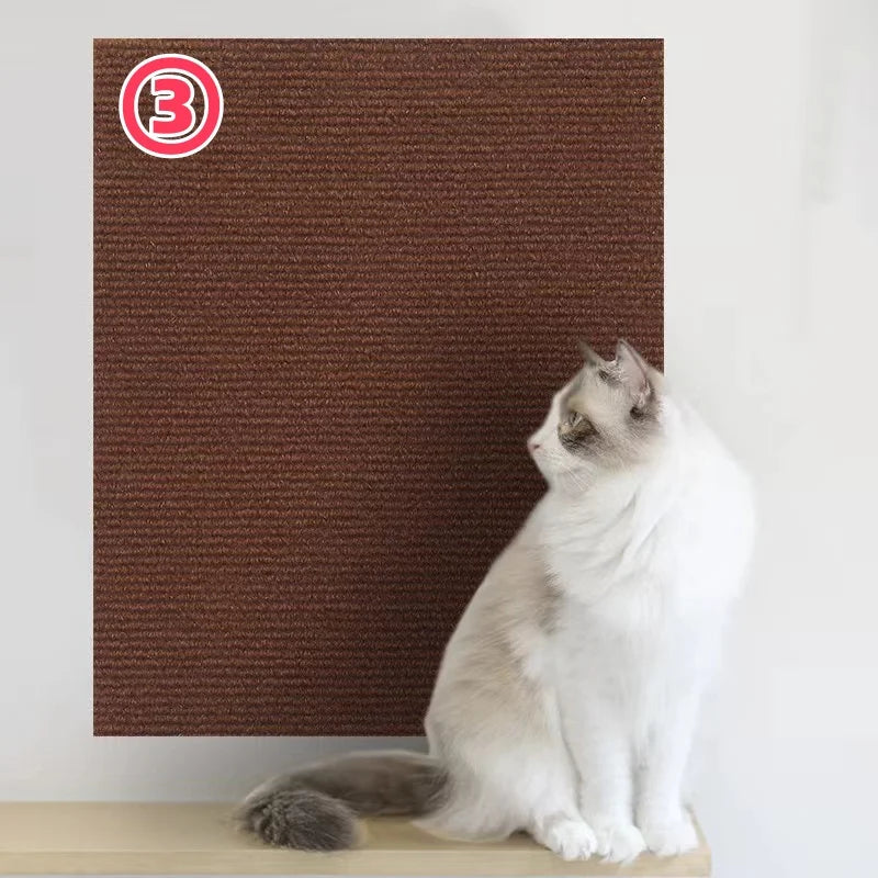 Self-Adhesive Cat Scratch Guard Pad — Sofa & Furniture Protector