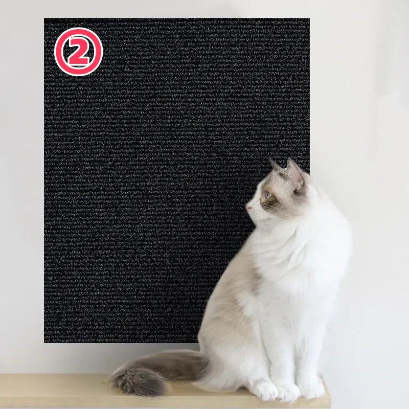 Self-Adhesive Cat Scratch Guard Pad — Sofa & Furniture Protector